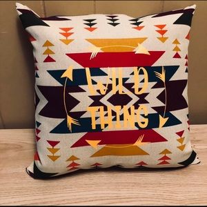 Wild Thing Custom Printed Pillow